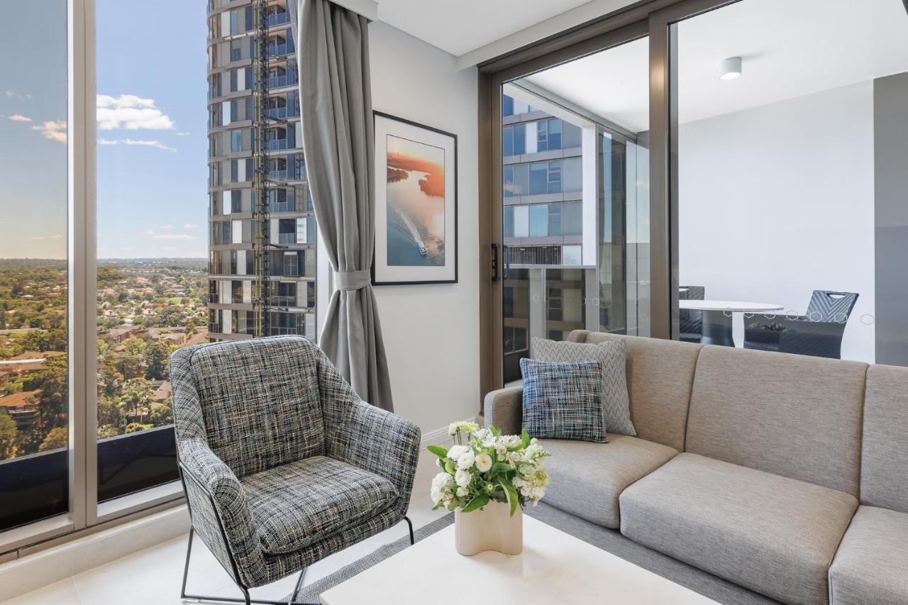 Meriton Suites George Street, Parramatta Sydney Eksteriør bilde
