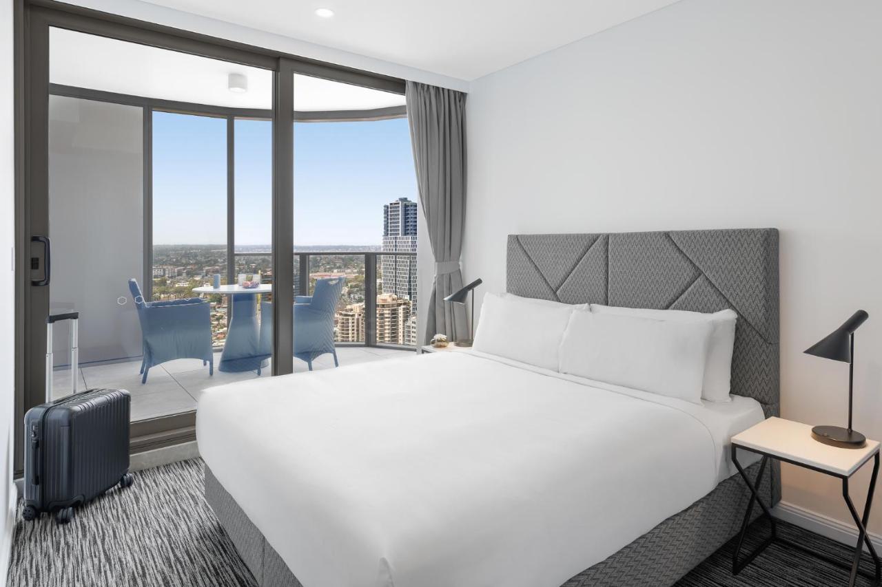 Meriton Suites George Street, Parramatta Sydney Eksteriør bilde