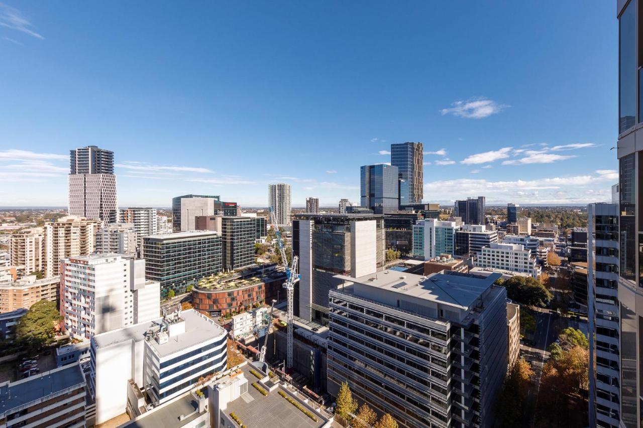 Meriton Suites George Street, Parramatta Sydney Eksteriør bilde
