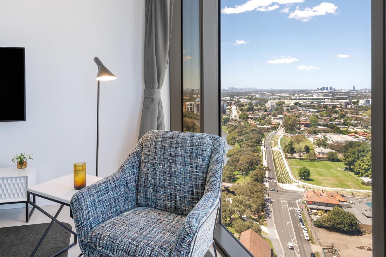 Meriton Suites George Street, Parramatta Sydney Eksteriør bilde