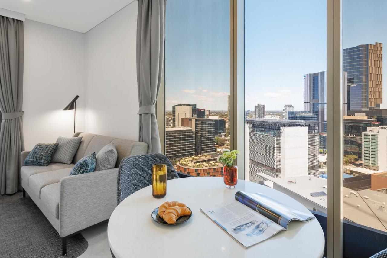 Meriton Suites George Street, Parramatta Sydney Eksteriør bilde