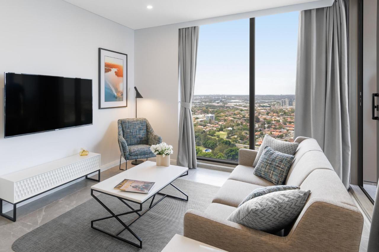Meriton Suites George Street, Parramatta Sydney Eksteriør bilde