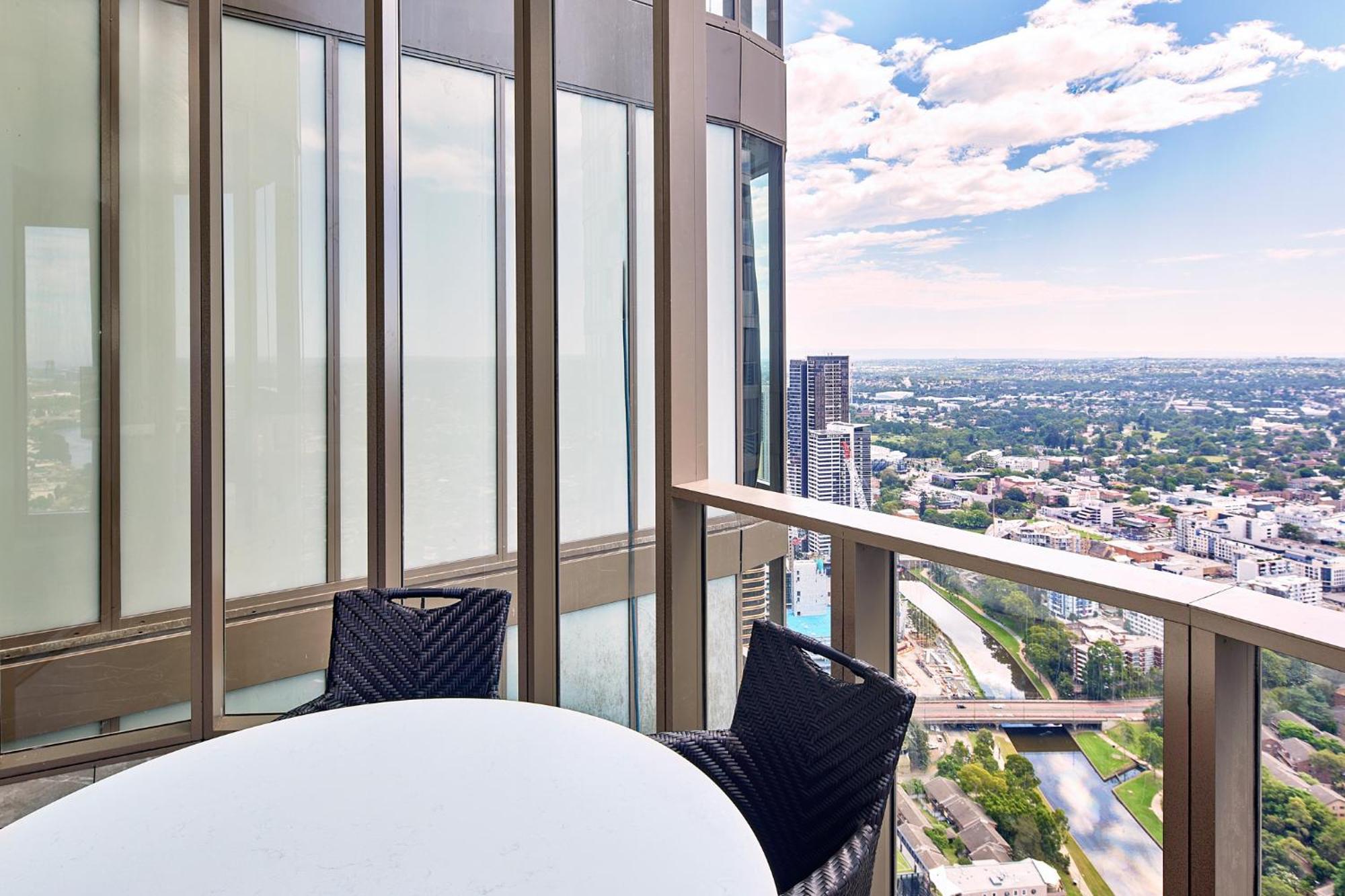 Meriton Suites George Street, Parramatta Sydney Eksteriør bilde