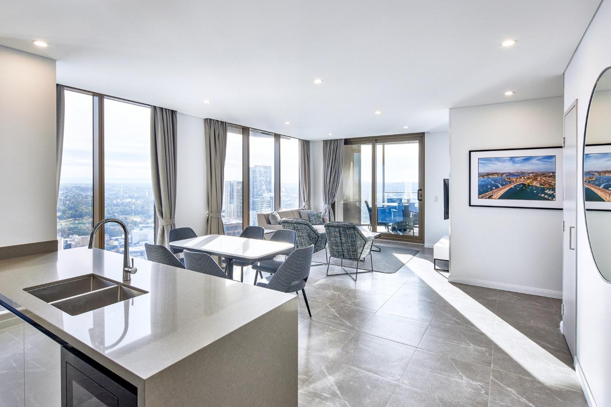 Meriton Suites George Street, Parramatta Sydney Eksteriør bilde