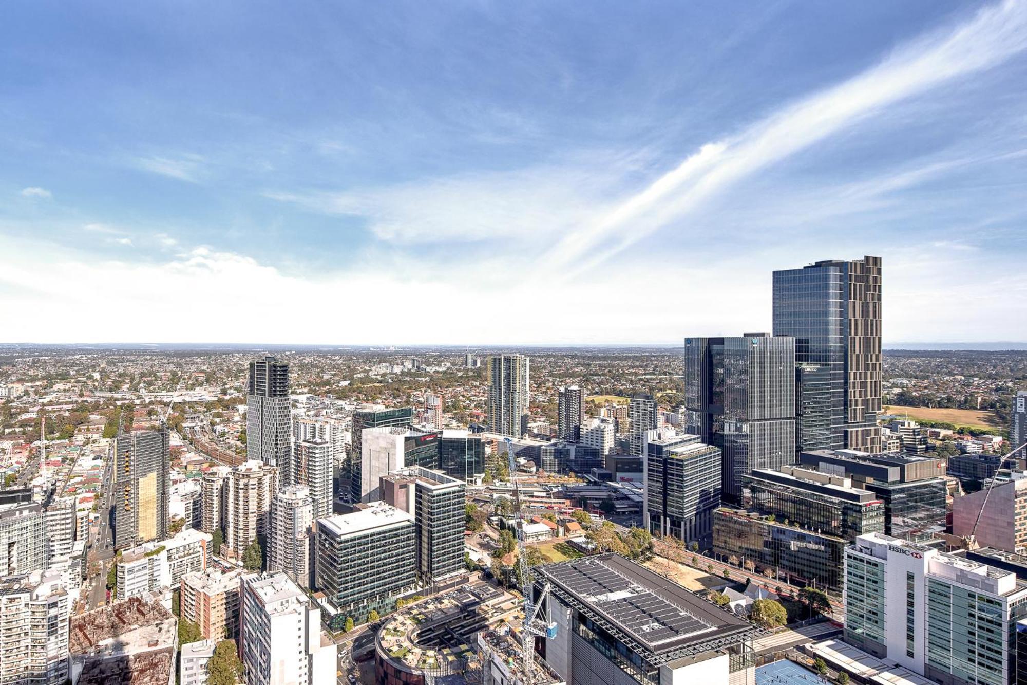 Meriton Suites George Street, Parramatta Sydney Eksteriør bilde