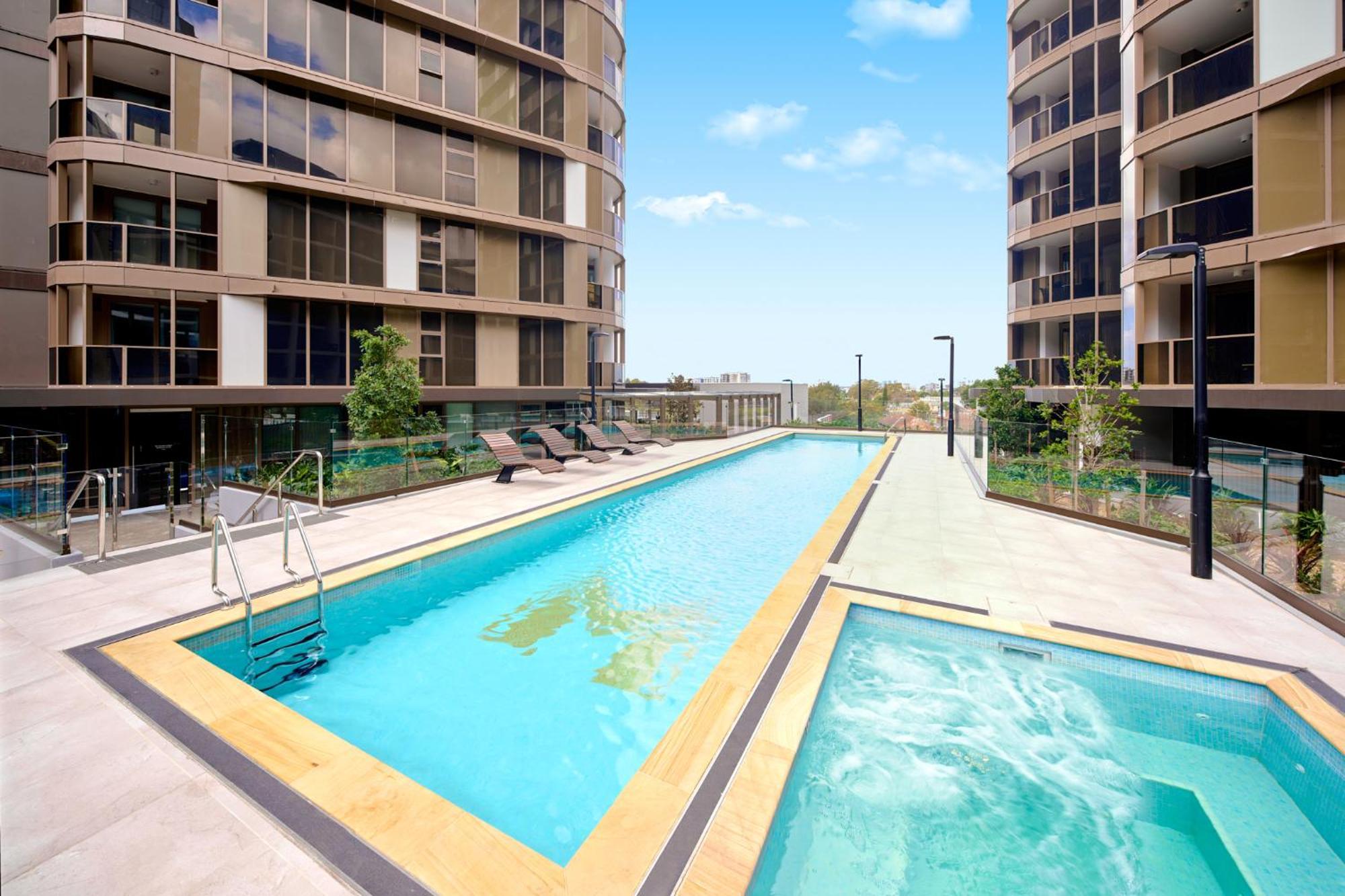 Meriton Suites George Street, Parramatta Sydney Eksteriør bilde