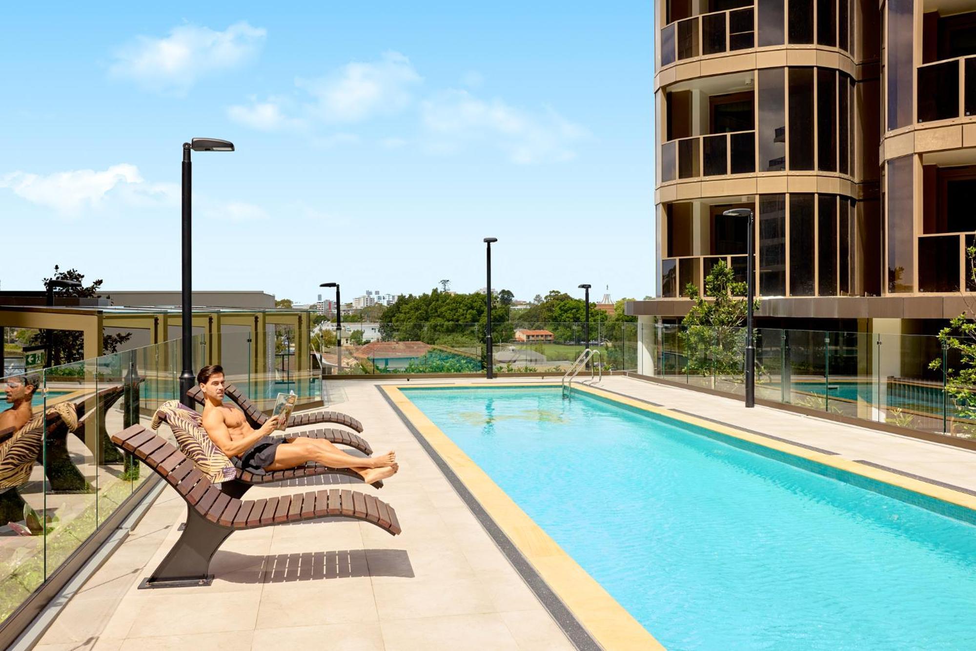 Meriton Suites George Street, Parramatta Sydney Eksteriør bilde